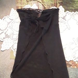 Black Swim Bottom Cover Up